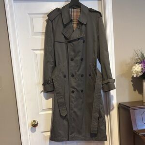 Classic Double-Breasted Trench Coat